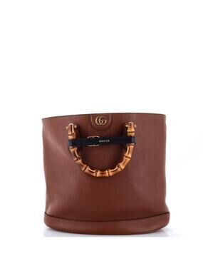 Gucci Diana Bamboo Handle Round Tote #337337G14B